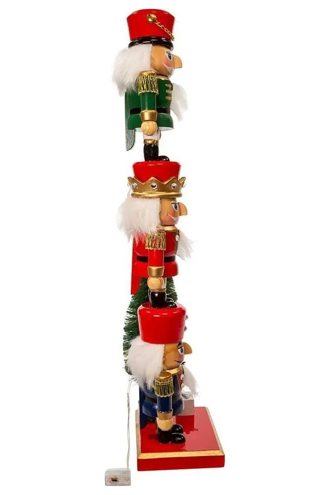 18" Battery-Operated Nutcracker With Tree