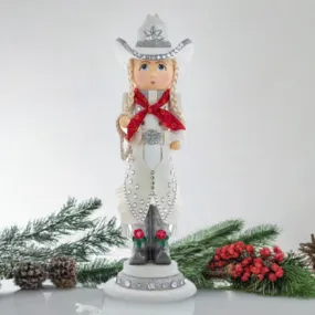 18" Hollywood Nutcrackers™ Rhinestone Cowgirl Nutcracker