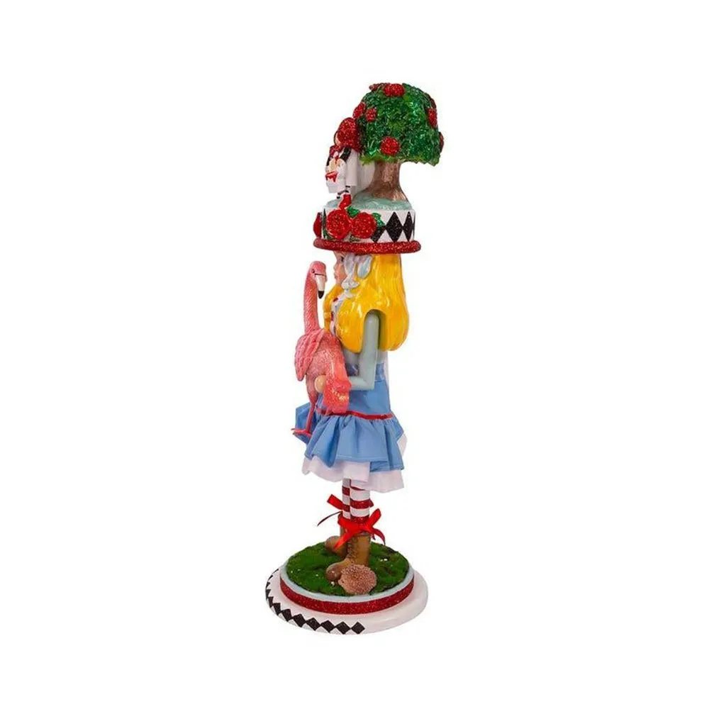 19" Hollywood Nutcrackers™ Alice With Flamingo Nutcracker by Kurt Adler