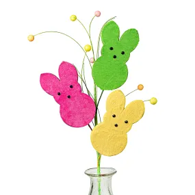 27" Marshmallow Bunny Spray