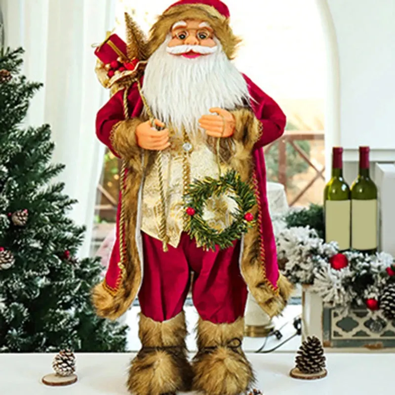 30cm Santa Claus Doll Christmas Decoration & Gift