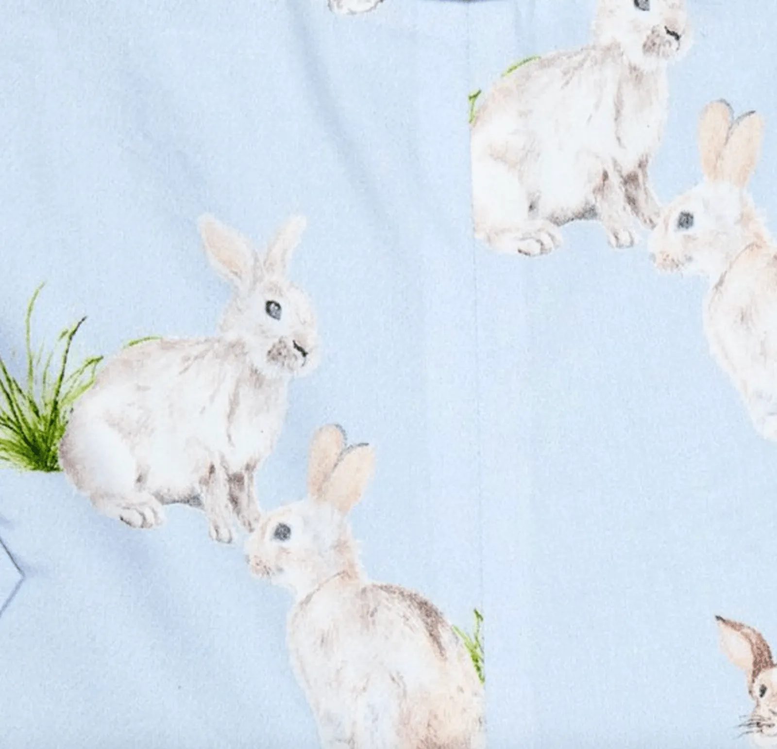 Bella & Emma Baby Boys Blue Bunny Shorts Overalls