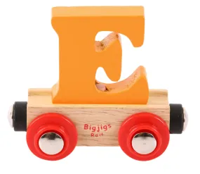 Bigjigs Train Letter E