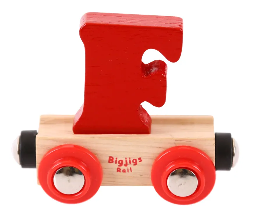 Bigjigs Train Letter F