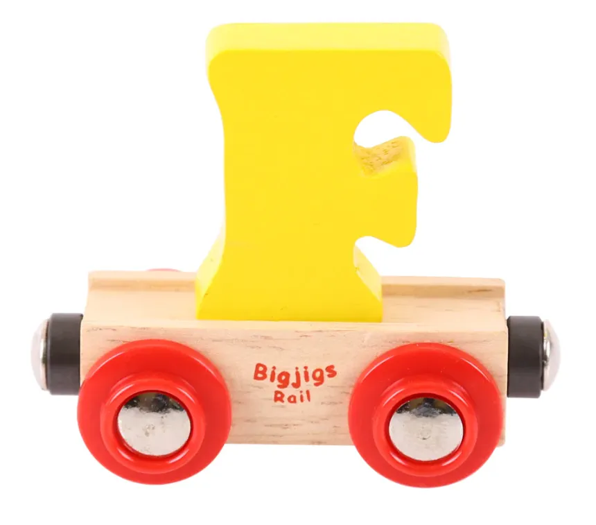 Bigjigs Train Letter F