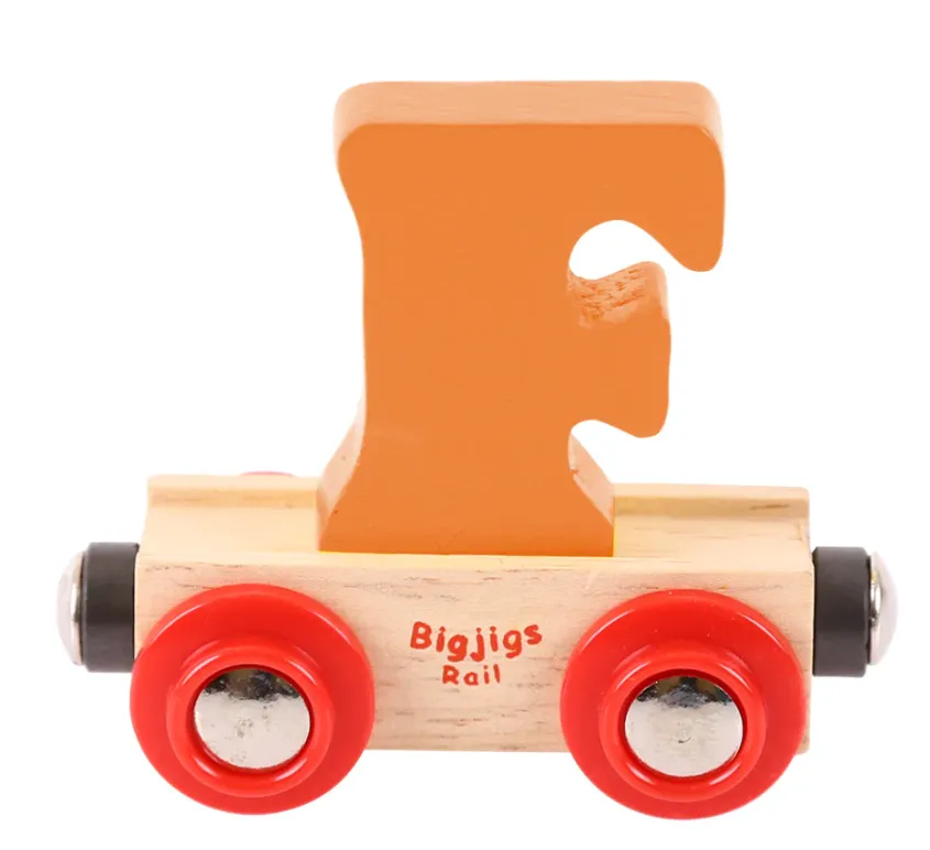 Bigjigs Train Letter F