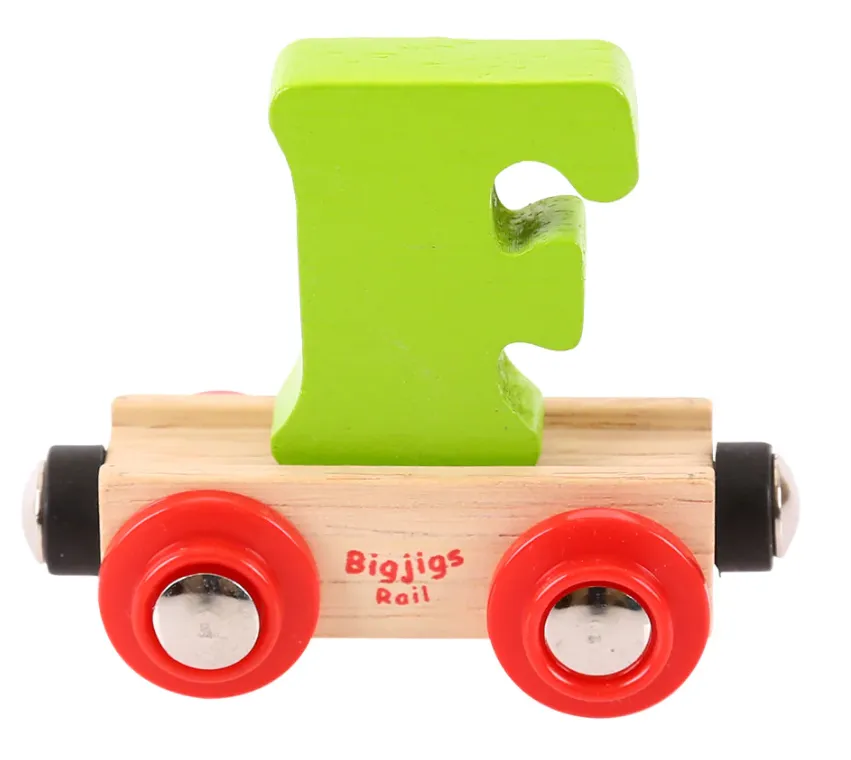 Bigjigs Train Letter F