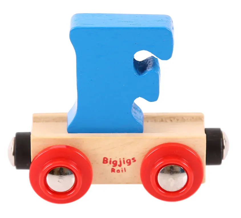 Bigjigs Train Letter F