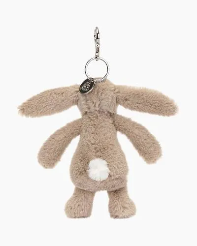 Blossom Beige Bunny Petal Bag Charm