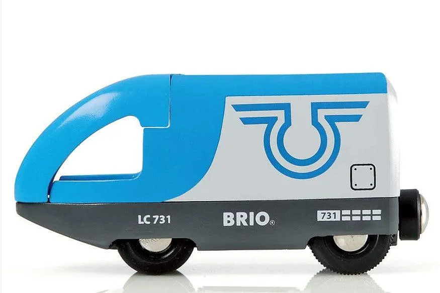 BRIO Travel Switching Battery Operated Set 42pcs Large Set 3yrs 