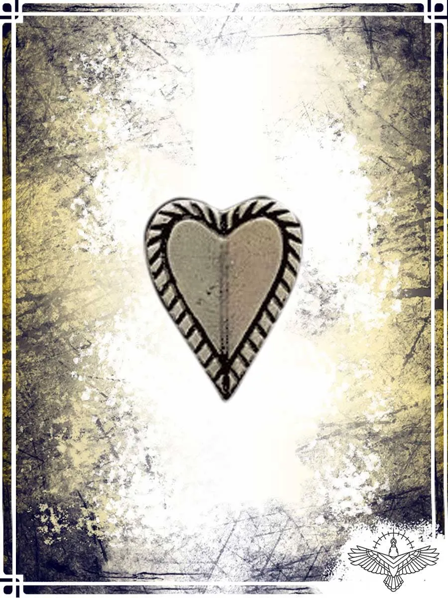 Buttons - Heart (4x)