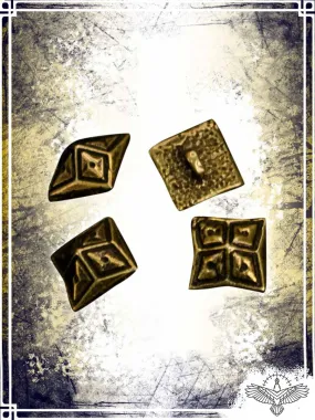 Buttons - Pyramidal (4x)