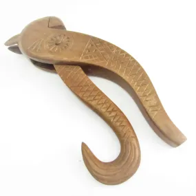 Carved Wooden Squirrel Nutcrackers
