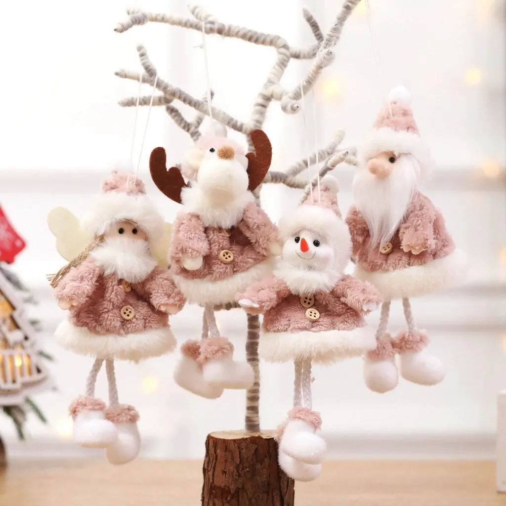 Christmas Plush Angel Girl Doll Oranments