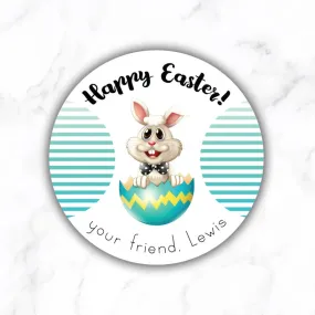 Custom Easter Bunny 2024 Stickers