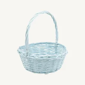 Easter Basket (Round) - Blue