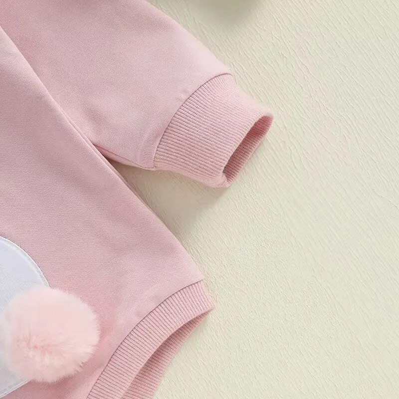 Easter Bunny Long Sleeve Baby Romper