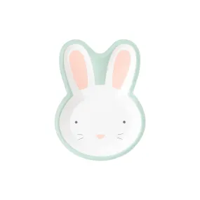 Easter Bunny Shaped Party Plates- 8pk S1148