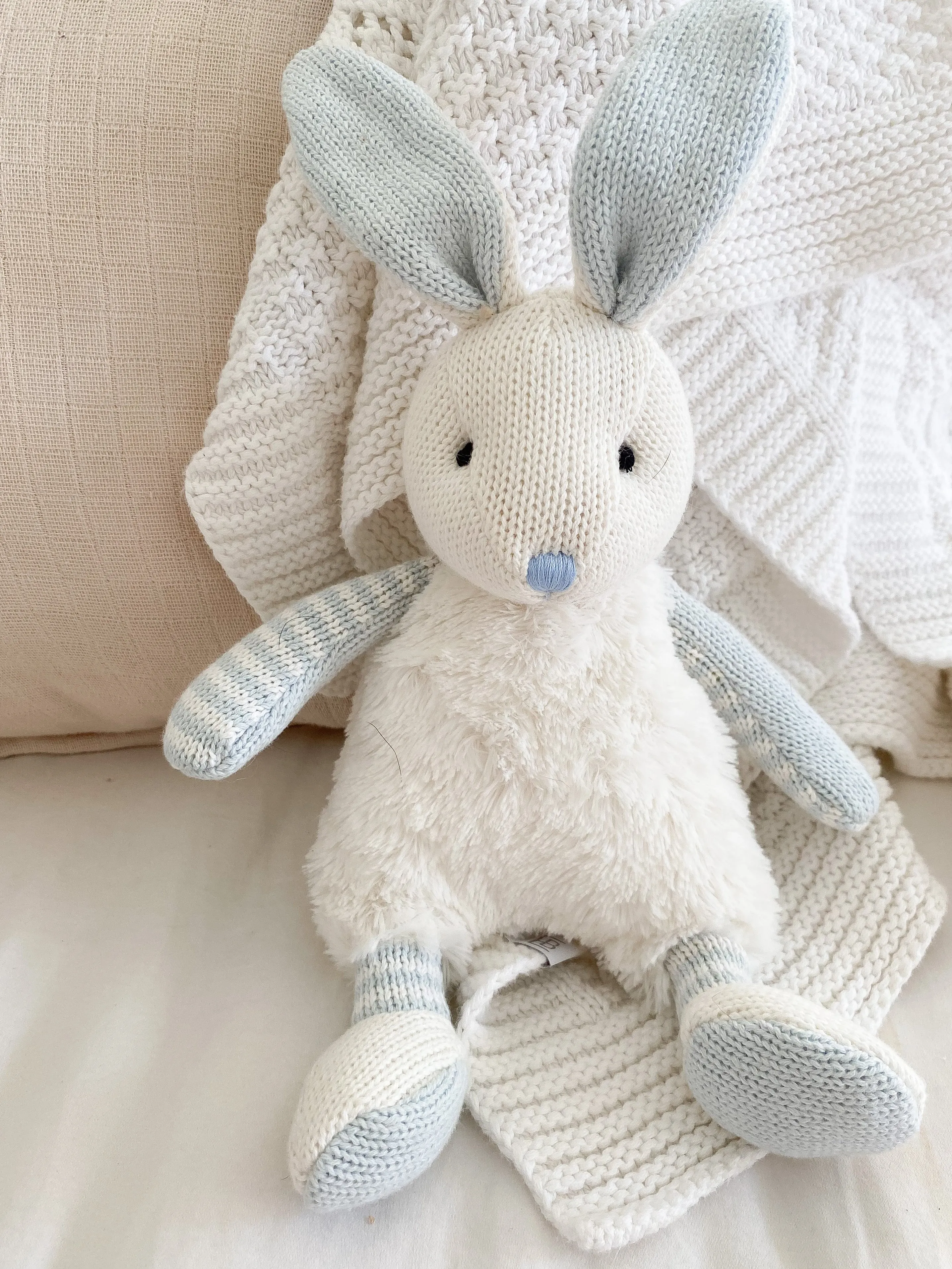 Floppy Bunny - Blue