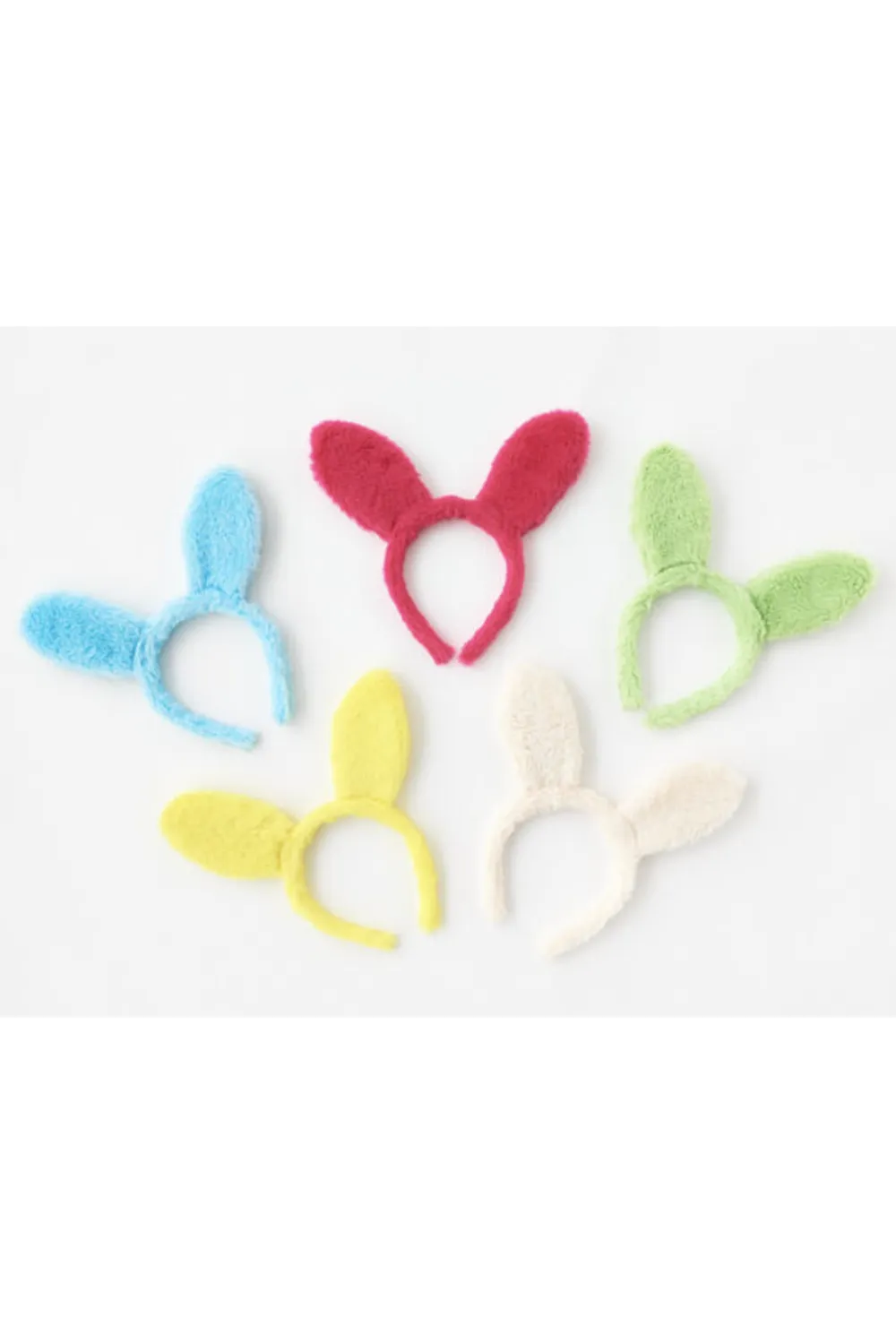 Fuzzy Bunny Ear Headband