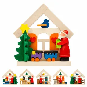 Graupner Christmas Tree Ornament - Santa Claus House