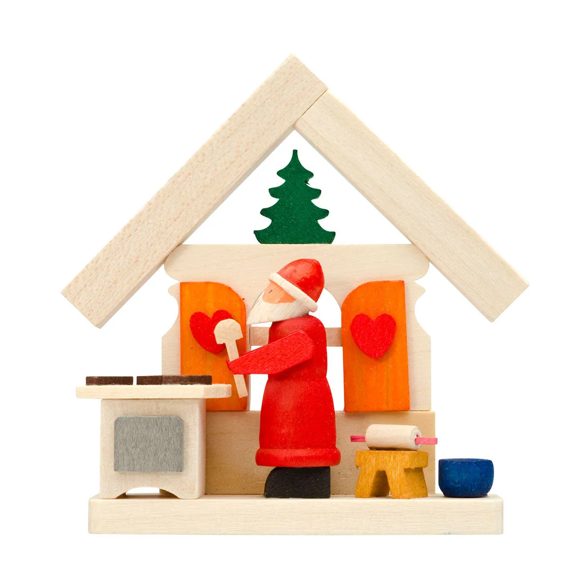 Graupner Christmas Tree Ornament - Santa Claus House