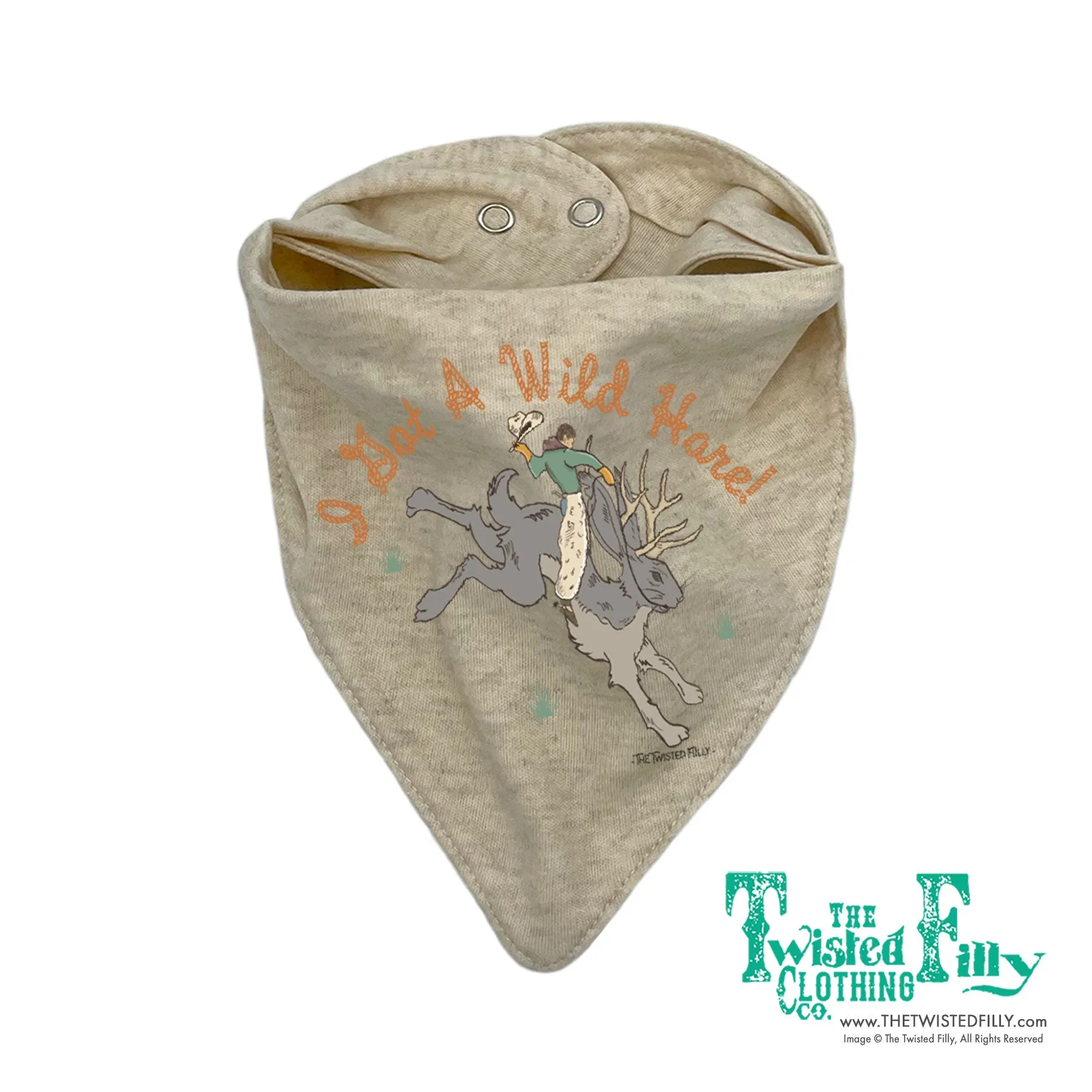 I Got A Wild Hare - S/S Toddler Tee - Oatmeal