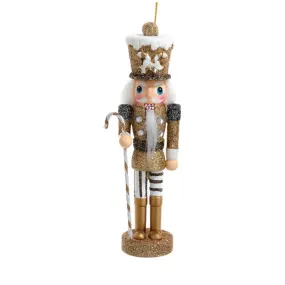 Kurt Adler Hollywood Nutcracker Ornament - Gold