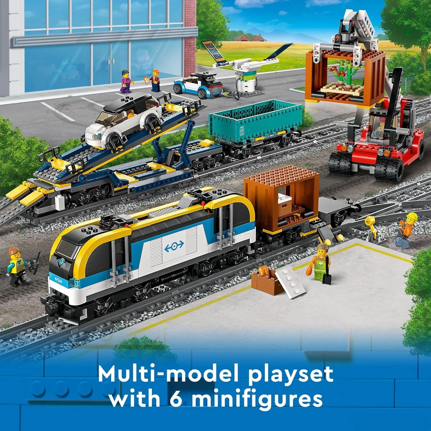 LEGO® City Freight Train 60336 Building Kit (1,153 Pieces)
