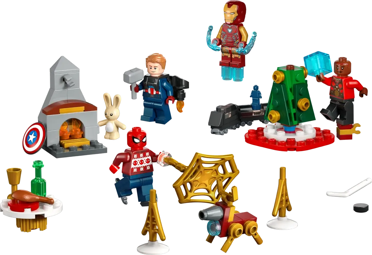 LEGO Marvel (2023 Christmas Holiday) Avengers Advent Calendar - 24 Building Toys (76267) LOW STOCK