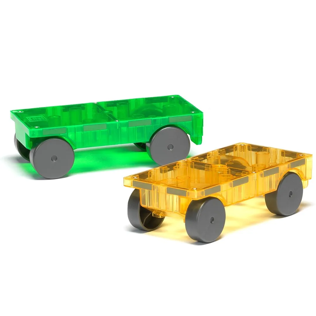 Magna-Tiles Cars 2 Piece Expansion Set