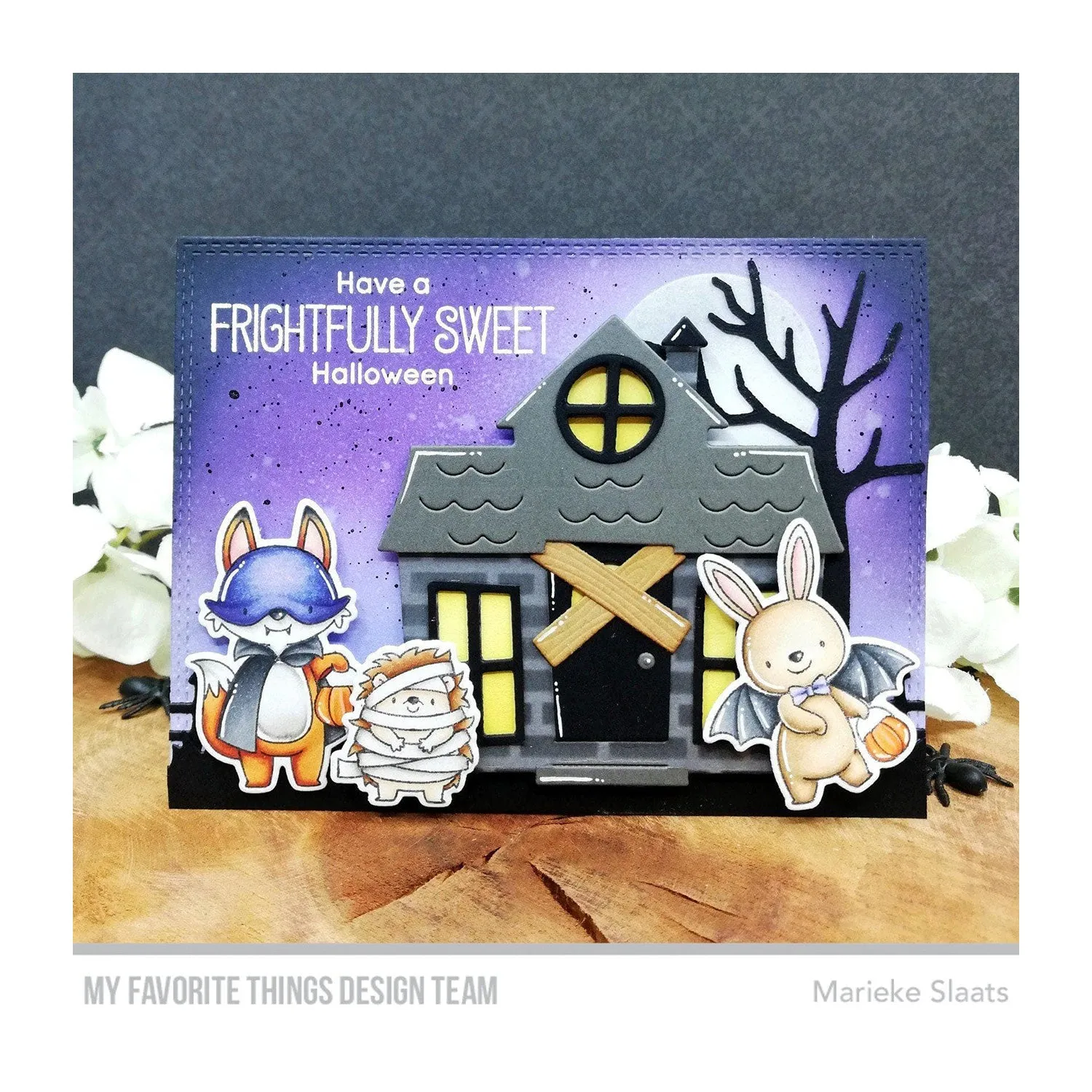 My Favorite Things Clear 4"x6" Stamp Set - Frightfully Sweet*