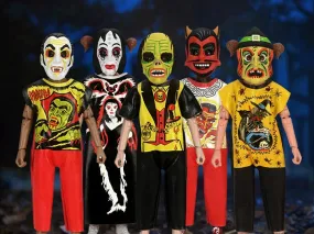 NECA - Ben Cooper Costume Kids Collection (Series 2) Clothed Action Figure Set of 5