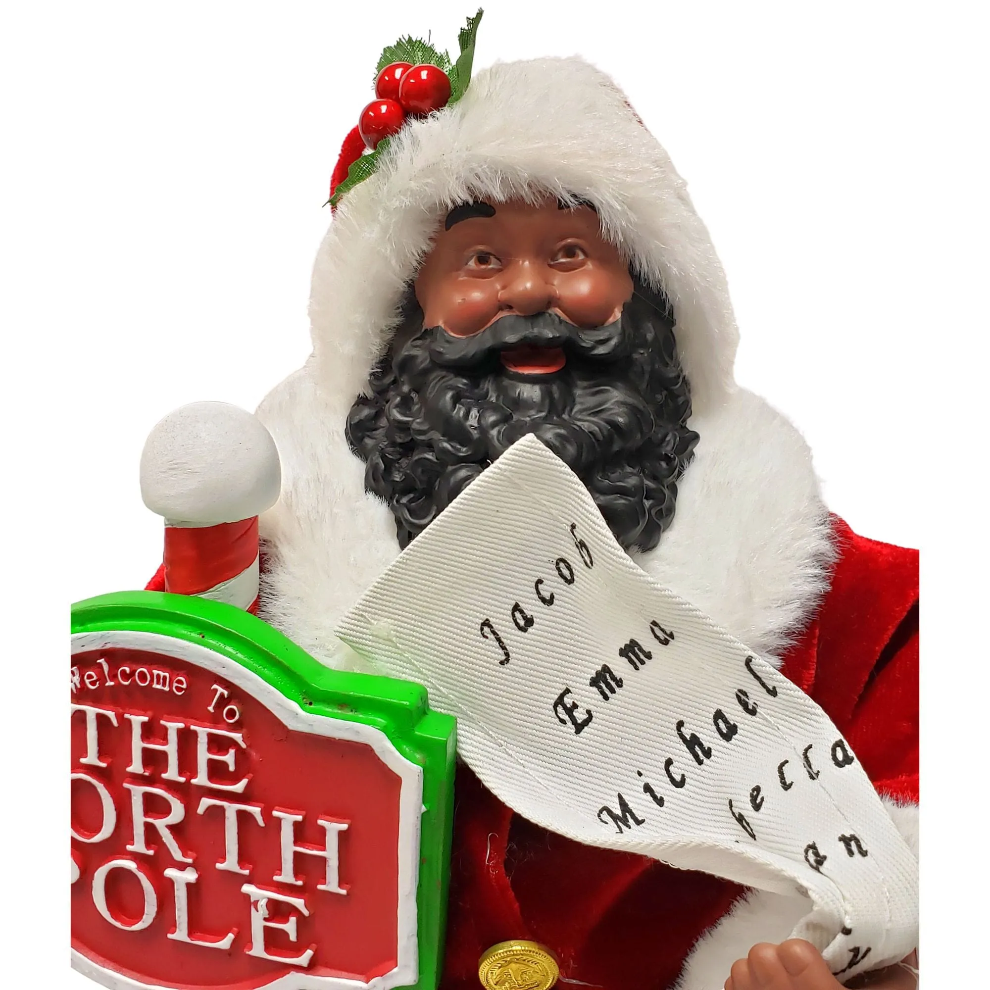 North Pole II Santa Claus Figurine