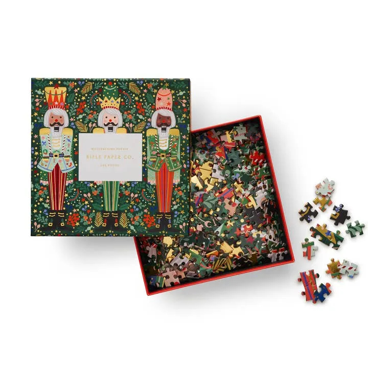 Nutcracker Brigade Puzzle by Rifle Paper - 500 Pieces