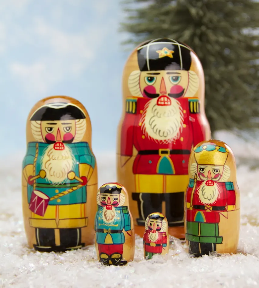 Nutcracker Nesting Dolls