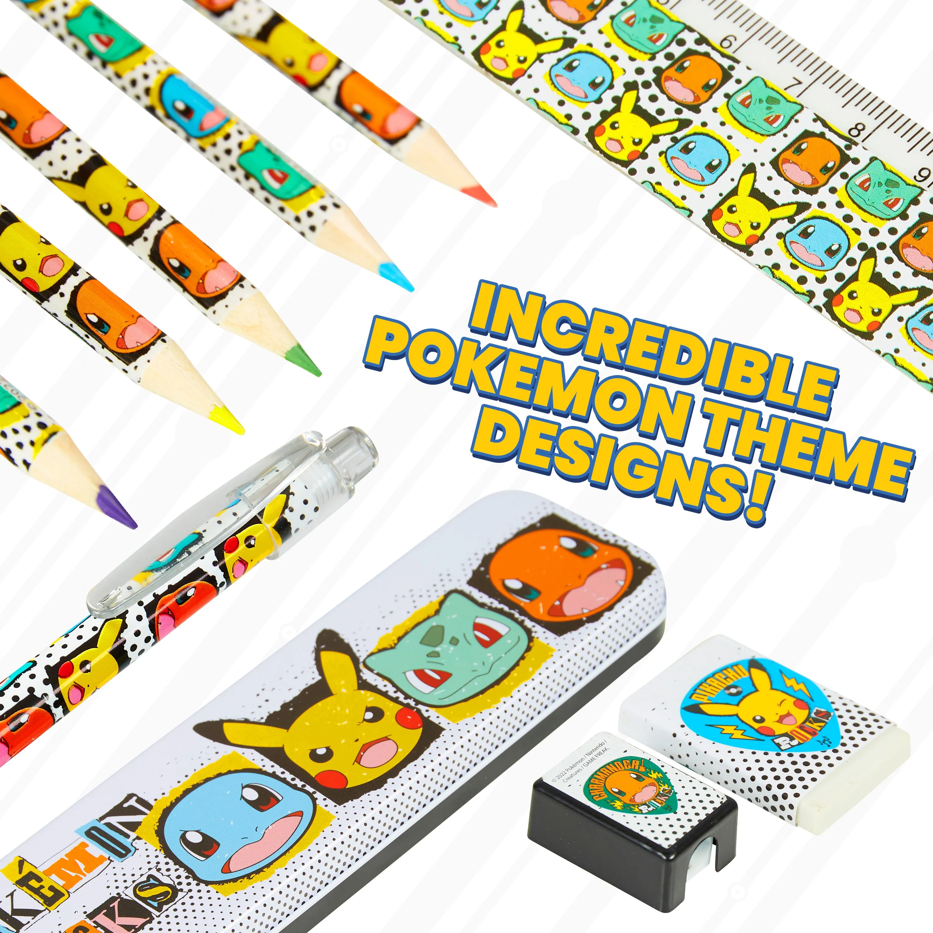 Pokemon Stationery Supplies Set - Stationery Set