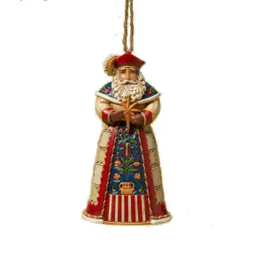 Polish Santa Ornament