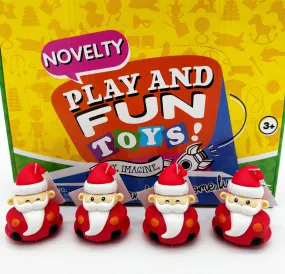 Pull Back Santa Claus