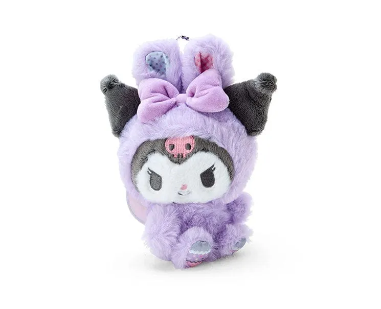 Sanrio Easter Bunny Kuromi Keychain Plush