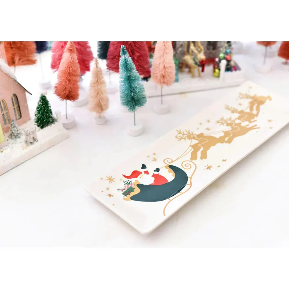 Santa & Reindeer Tray