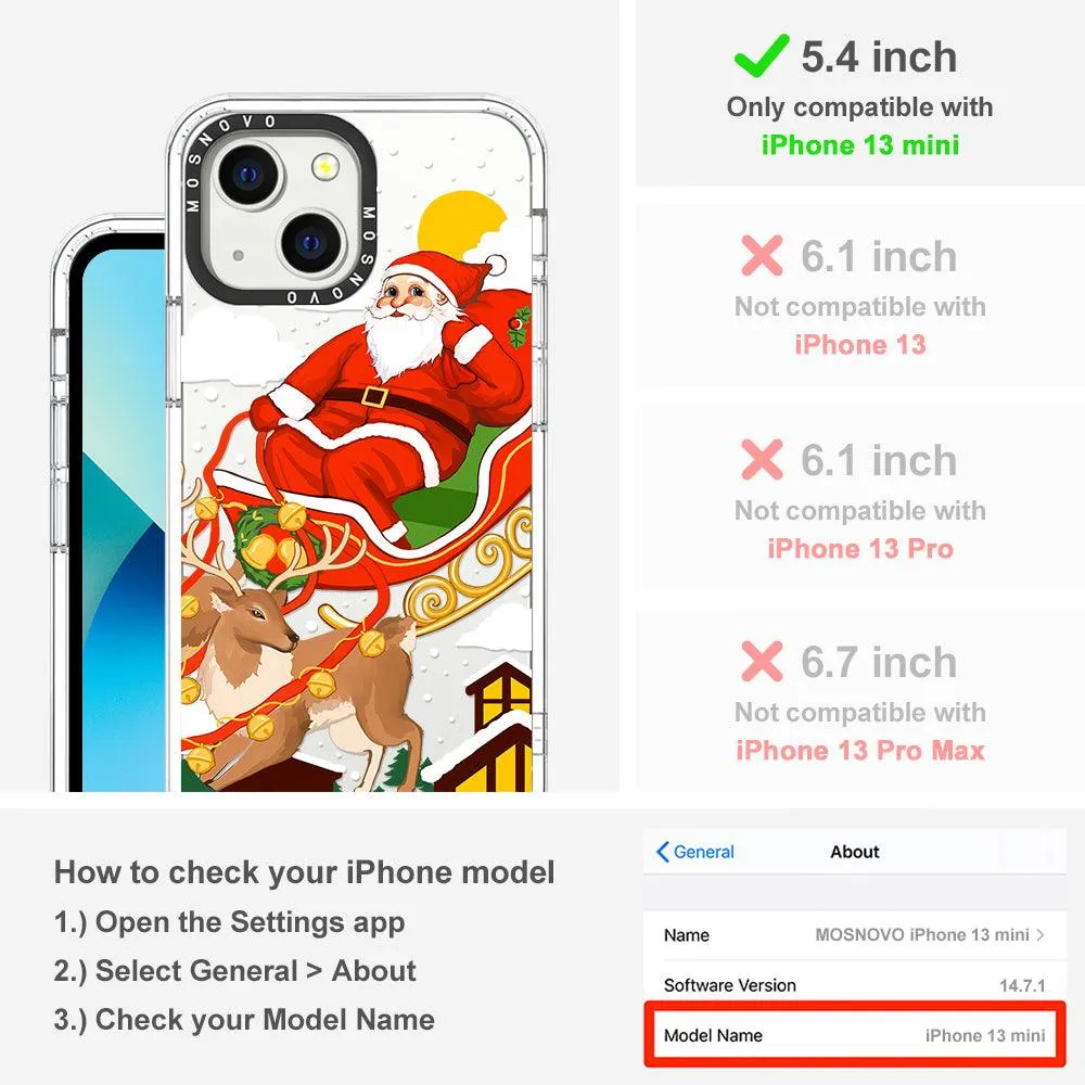 Santa Claus Phone Case - iPhone 13 Mini Case