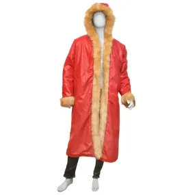 Santa Claus Shearling Leather Fur Coat - The Christmas Chronicles