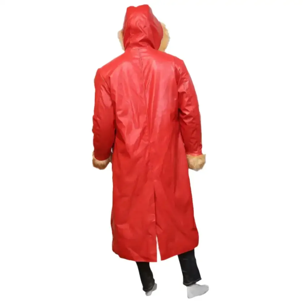 Santa Claus Shearling Leather Fur Coat - The Christmas Chronicles