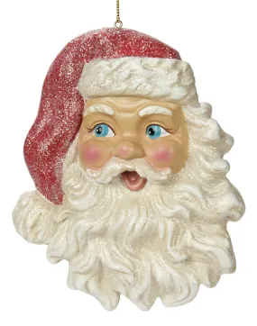 Santa Head Ornament
