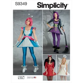 Simplicity Sewing Pattern S9349 Misses' Costumes