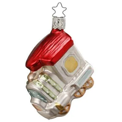 Toot Toot Train Christmas Ornament Inge-Glas of Germany 1-076-10