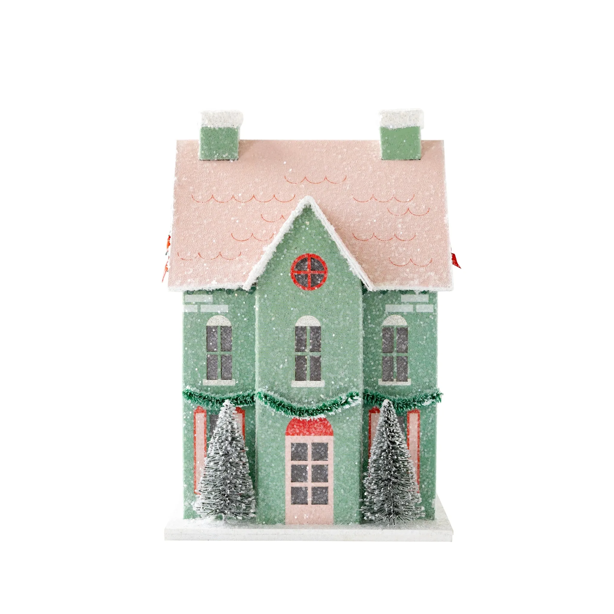 VIL1052 - Village Christmas Paper House Decoration