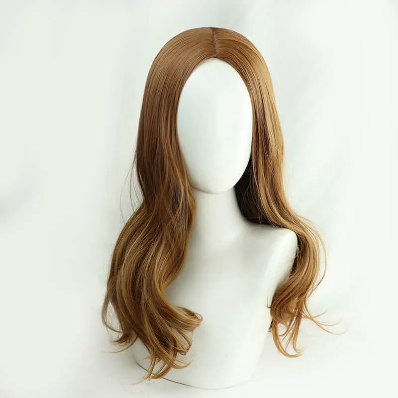 WandaVision Scarlet Witch Cosplay Wanda Maximoff Wig Cosplay Accessory ACcosplay