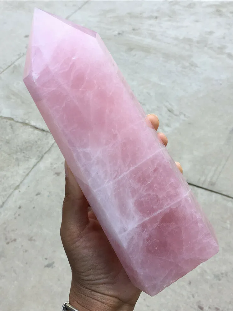 Whimsical Witch Rose Quartz Crystal